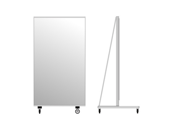 Miroir de danse mobile 190 x 100cm